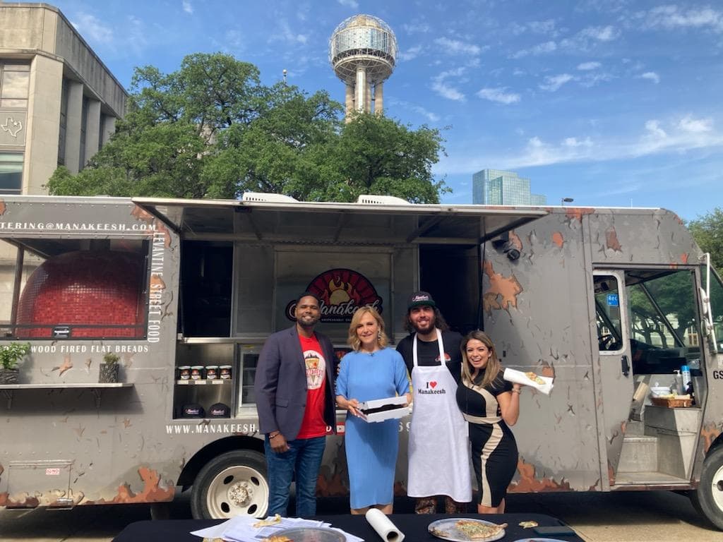 Manakeesh on WFAA TV — click to watch the video